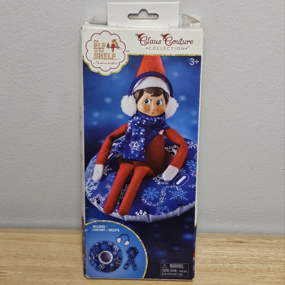 Elf On A Shelf Claus Couture Collection Totally Tubular Snow Set 3PC Elf Clothes - Picture 2 of 7